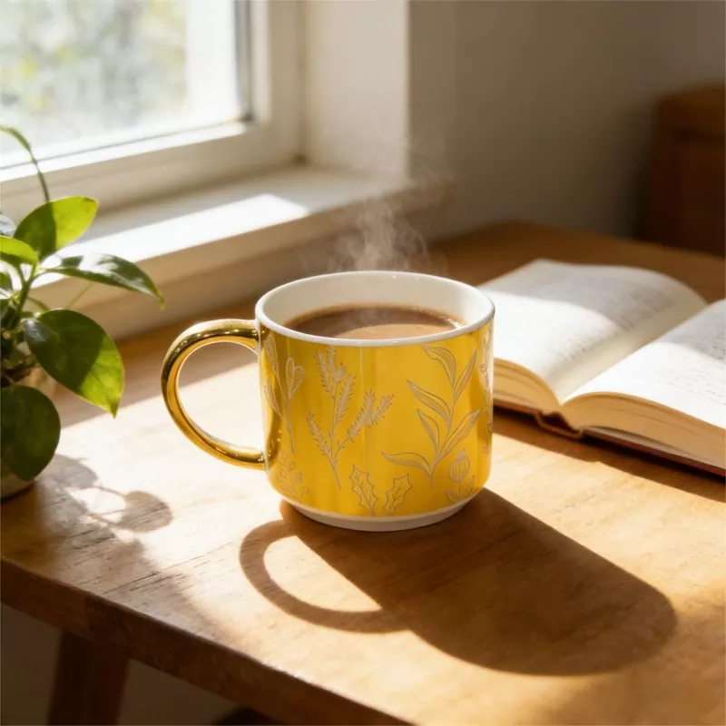 Electroplating Decal Ceramic Mug Electroplating Decal Ceramic Mug