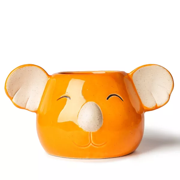 Koala-kujulised keraamilised küünlaalused