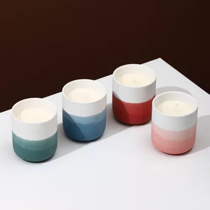 Ombre keraamiline küünlaalus